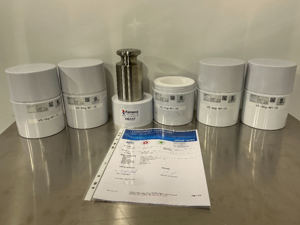 Image of METTLER TOLEDO Nominal value 5Kg - Set of 5 pieces